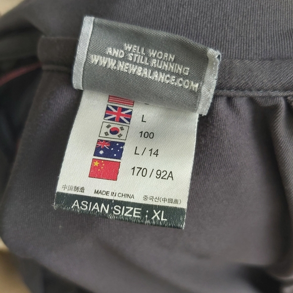 New Balance gray light track jacket - Picture 9 of 15